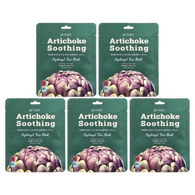 Artichoke Soothing, Hydrogel Beauty Face Mask, 5 Sheets, 1.12 oz (32 g) Each
