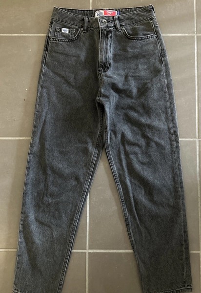 Superdry Ruby Women’s Slim Jeans Vintage Grey Mum Jeans Sz W25/L30 VGC