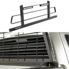 Backrack Cab Guard Frame Rack Gloss Black No Drill Hardware Kit For Ram 1500
