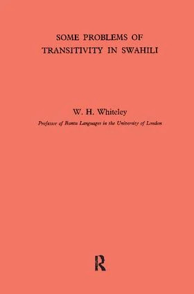 Some Problems of Transitivity in Swahili