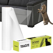 200" x 16.5" Anti Cat Scratch Furniture Protector Single-Sided 200"x16.5"
