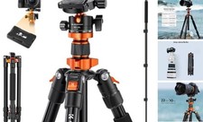 68 inch /175cm Camera Tripods,Compact Travel Tripod with Monopod,10kg/22lbs
