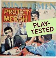 Minutemen – Project: Mersh (1985 SST-034) ORIGINAL 45 RPM PRESS LP EX/NM PUNK