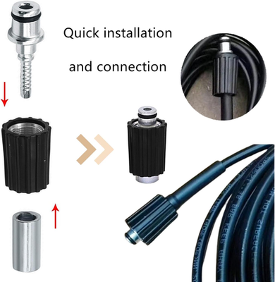 #ad High Pressure Washer Hose Repair Kit Hose Washers Insert Fittings Car Washer... $15.81