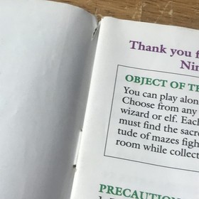 Gauntlet NES Tengen Manual Only