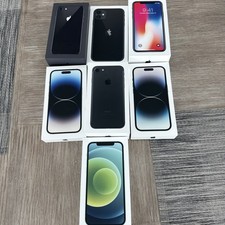 Lot of 7 iPhone Boxes Only