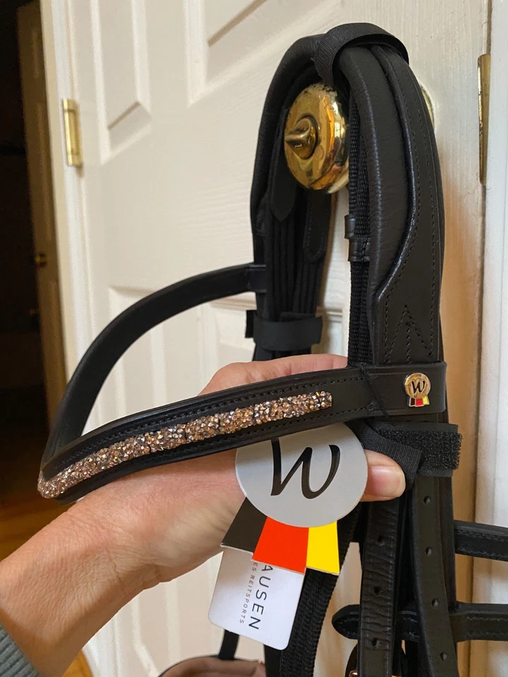 Gorgeous Waldhausen dressage bridle-full-rosewood - Image 3 of 4