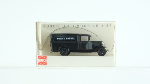 Busch H0 47706 Ford Modelo AA "Police Patrol" | Zustand: Gebraucht