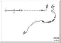 Corteco Bremsschlauch AußEn, Hinterachse, Rechts U.A. FüR CitroËN, Ds, Peugeot
