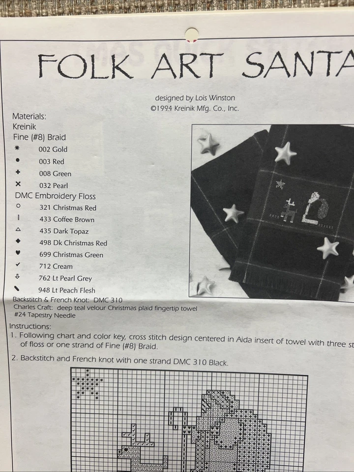 CHRISTMAS QUICK STITCHES Sue Hillis Cross Stitch Pattern Book + 4 more patterns - Image 2 of 4