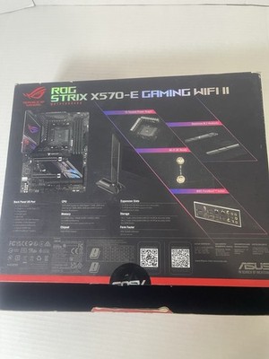 ASUS ROG STRIX X570-E GAMING WIFI II ATX AM4 DDR4 WiFi 6E Gaming