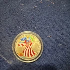 U.S. Mint American Eagle 2000 1 oz Silver Coin .999 Fine Colorized Uncertified
