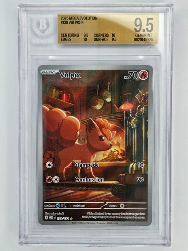 Vulpix graded BGS 9.5 for sale on eBay