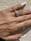 Diamond Ring Engagement Anniversary (1/2 Ct) Solid 10k YG Sz 6.5 — photo 6