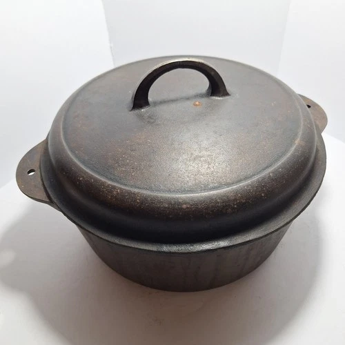 Griswold cast iron skillet, Griswold #8 Tite-top Dutch Oven, Griswold dutch oven