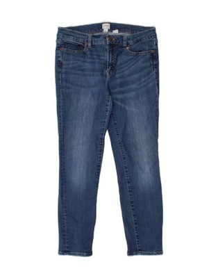 J. CREW Damen Skinny Jeans W29 L26 blau Baumwolle AW07