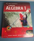 Good (On Sale) Larson Algebra 1 TEXTBOOK: Common Core Edition