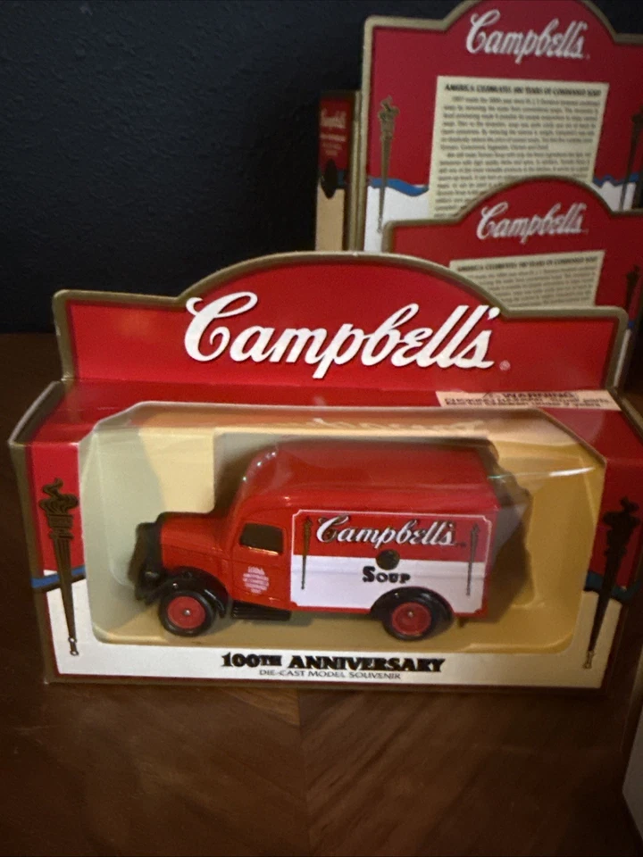 Campbell's Die Cast Model Souvenir 1997 100 aniversario. Juego de 4 Foto 4 de 4