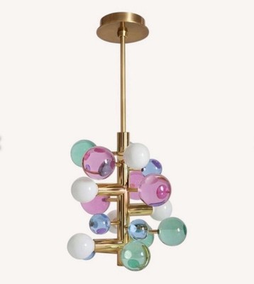 Jonathan Adler Globo 5-Light Chandelier NEW