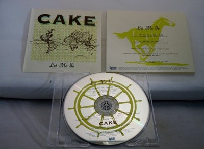 Cake -  Let Me Go Promotional ONLY CD Single - CAPCD-2025 ** Free Shipping**