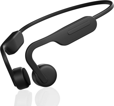 Bone Conduction Headphones, Wireless Bluetooth Open-Ear Sports Headphones with M