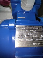 New Old Stock 3 Phase Electric Motor 0.12kW, 1380rpm, 400v