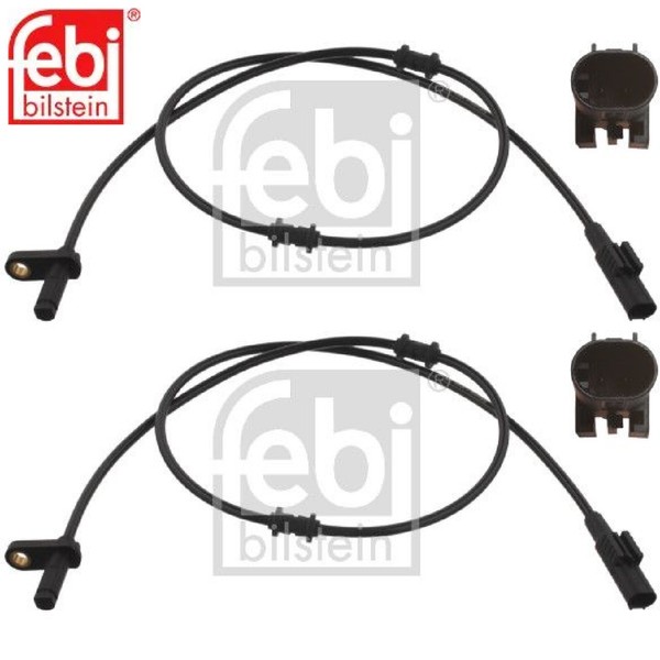 2X Sensor FüR Raddrehzahl Febi Bilstein 37376 2 Sensor Raddrehzahl-image
