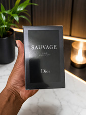 SAUVAGE Elixir by Christian Dior 2oz 60ml Him Men Vaporisateur NEW IN SEALED BOX
