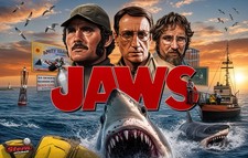 Stern JAWS Pinball Machine Custom TRANSLITE #...