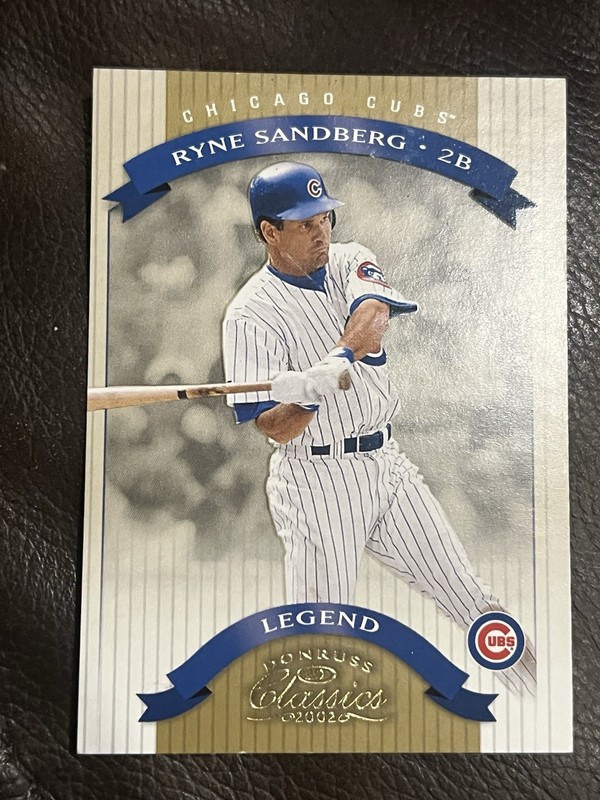 Ryne Sandberg 2002 Donruss Classics Legend #181 HOF #d /1500 D516