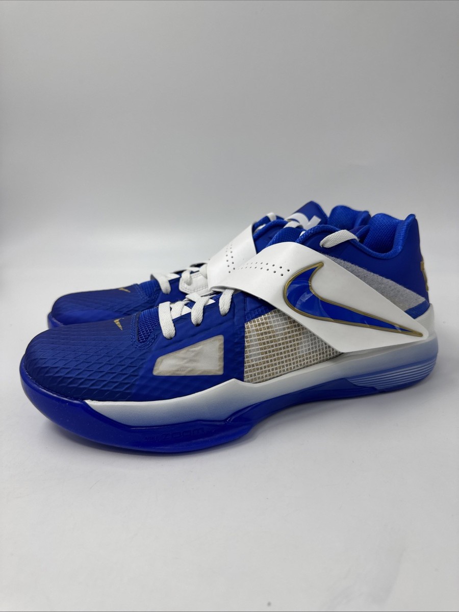 Nike Zoom KD 4 MVP Basketball Shoes Hyper Royal Blue FZ3540 