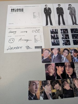 BTS Arirang Target Exclusive Photocard Lot Kpop Rm Jin Suga Jhope