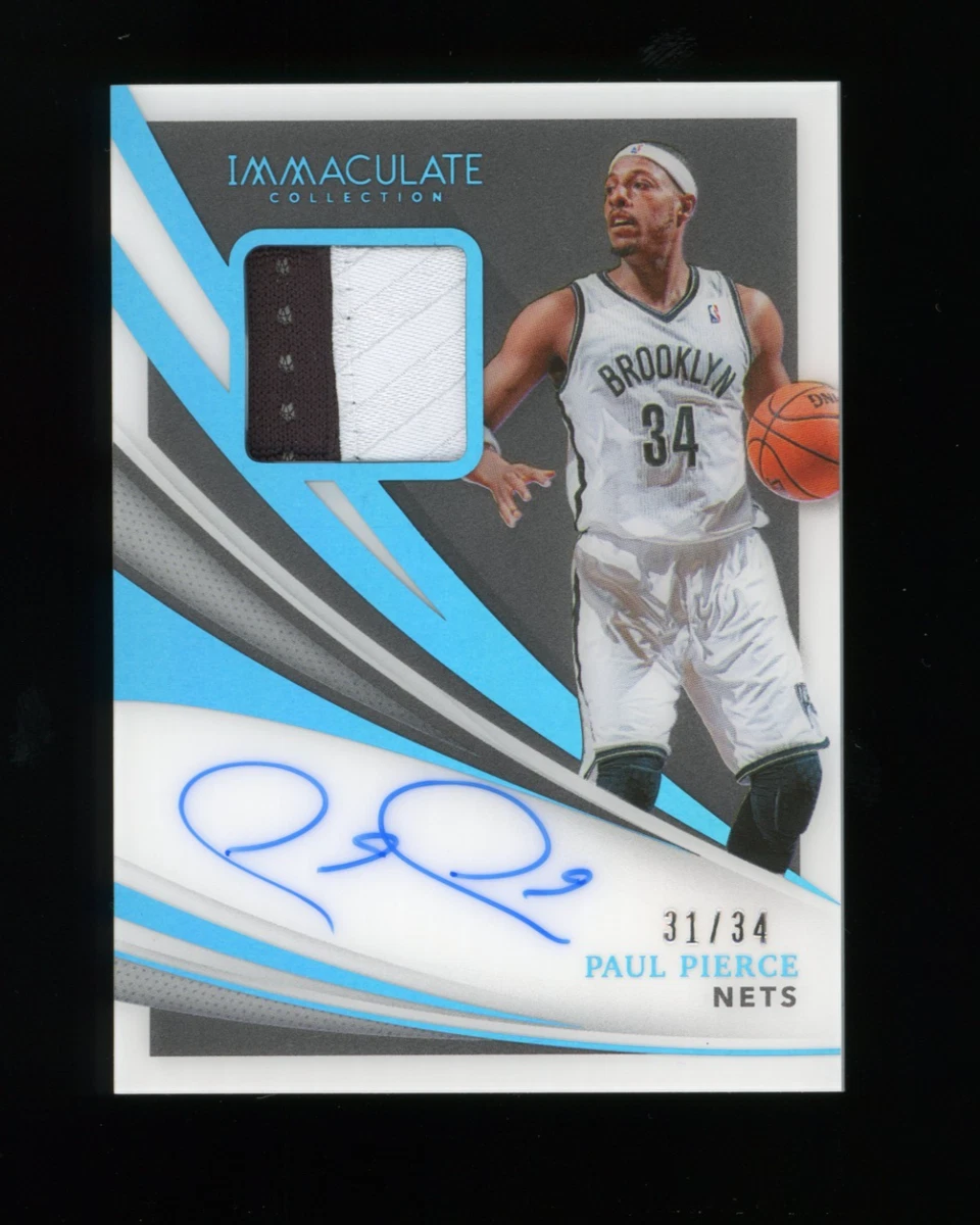 Paul Pierce Basketball Autographed Sports Trading Cards