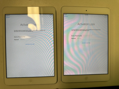 Two iPad Mini 1st Generation 