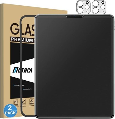 2 Pack Matte Glass Screen Protector for iPad Pro 12.9 , Anti-Glare & Anti-Finger
