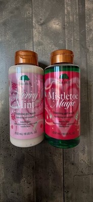 Tree Hut Christmas Variations Mistletoe Magic or Merry Mint Foaming Gel Wash18oz