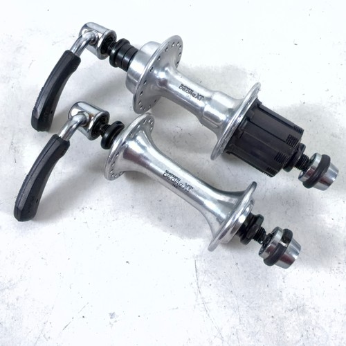 Shimano XT HB-M730 & FH-M730 Hubs 36H 100/130 OLD, QR, Uniglide Freehub
