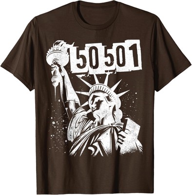 50501 Protest Matching Anti Trump Cool American Lover Unisex T-Shirt