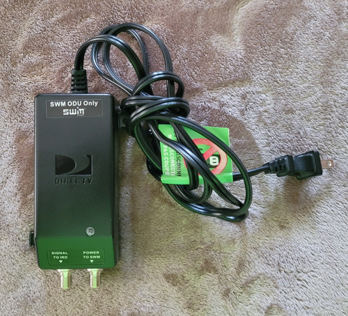 DirecTV PI21R1-03 Satellite Cable Power Inserter 21V 1.2A Power Supply SWM ODU