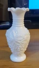 milk glass vase vintage