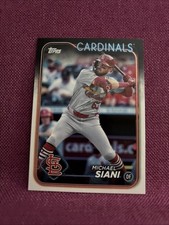2024 Topps Update Michael Siani #US113 St. Louis Cardinals