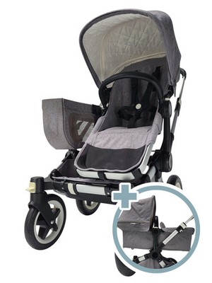 Bugaboo - Donkey 2 Mono Kinderwagen - 1 Jahr Garantie & 30 Tage Rückgaberecht