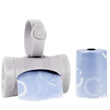 Travel Diaper Bag Dispenser Gray Lavender