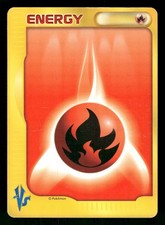 2001 Heavy Play Pokemon Fire Energy VS Series Japanese