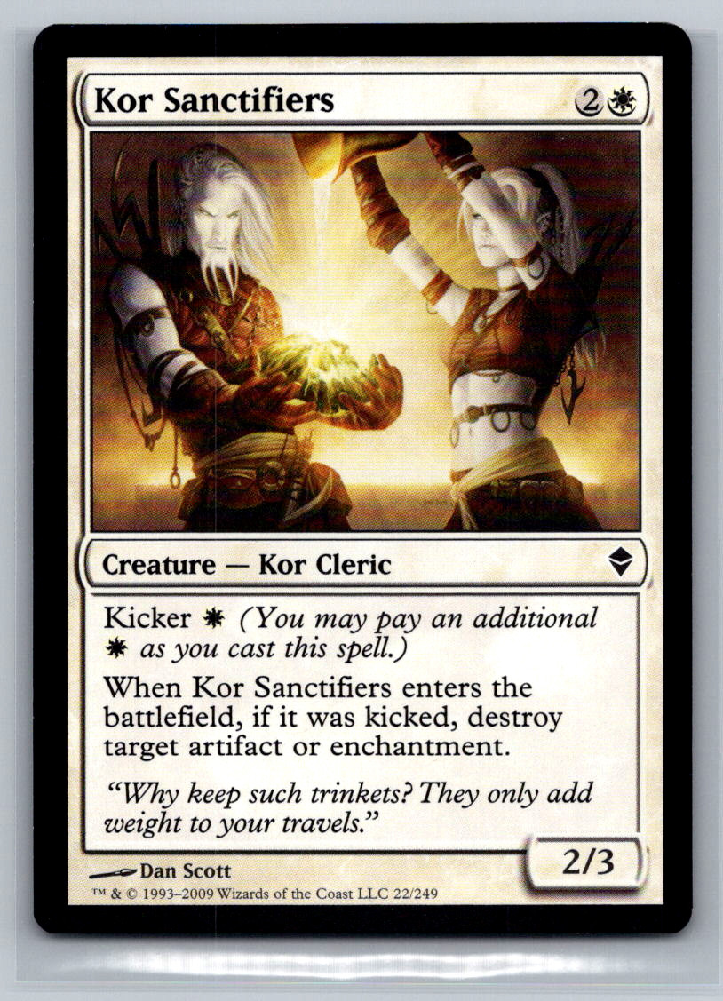 Kor Sanctifiers Magic: The Gathering Common #3