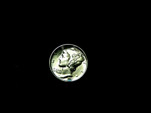 Better Date AU/BU  FSB 1937-P Mercury Silver Dime #1 D10