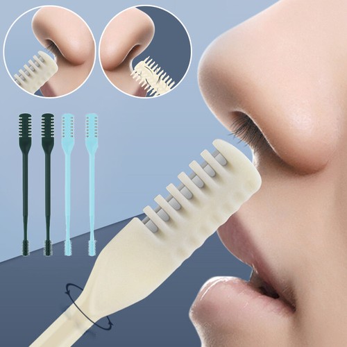 Women Nasal Nose Hair Rotary Trimmer Clipper Ear Eyebrow Grooming Cutter DI ~ - Foto 5 di 19