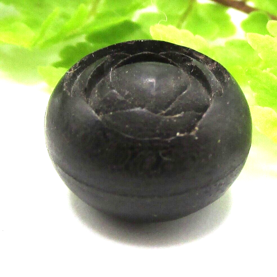 UNUSUAL ANTIQUE CARVED FLOWER GOODYEAR'S OR GUTTA PERCHA BUTTON D3 eBay