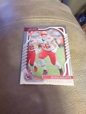 George Karlaftis 2022 Panini Absolute Rookie Card RC #162 Kansas City Chiefs