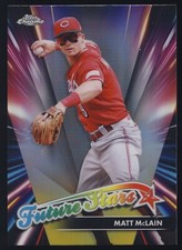 2024 MLB Topps Chrome Future Stars Insert Refractor #FS-14 Matt McLain Reds